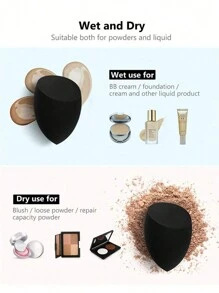 45 Pcs Makeup Brush Set, Includes: 20pcs Makeup Brushes (Foundation, Powder, Eyebrow, Blush, Highlighter, Eyeshadow, Mascara, Eyeliner, Contour, Detail, Nose Shadow, Face), 1 Makeup Bag, 3 Makeup Sponges, 5 Powder Puffs, 10 Finger-Tip Powder Puffs, 3 Mini Makeup Sponges, 1 Makeup Brush Cleaning Palette, Suitable For All Skin Types, Perfect For Summer Makeup