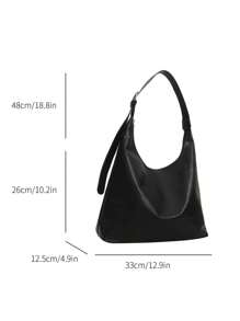 Nova bolsa grande da moda para mulheres, bolsa de ombro com design de alta qualidade