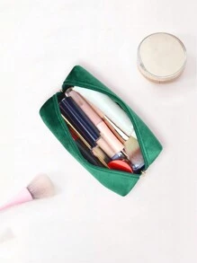 Túi đựng mỹ phẩm bằng vải nhung tùy chỉnh, Túi đựng đồ trang điểm chất lượng cao, Túi đựng son môi, Phong cách thời trang Châu Âu và Mỹ, Sức chứa lớn, Túi đựng đồ vệ sinh cá nhân khi đi du lịch, Túi đựng đồ trang điểm mềm mại, Túi đựng đồ trang điểm bằng vải nhung hình bát giác, Túi cầm tay bằng vải nhung di động, Túi đựng đồ vệ sinh cá nhân tối giản - Nhiều màu - Xem 2