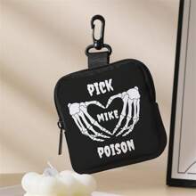 1 Custom Wallet Headphone Bag, Unique Design (Photo, Landscape, Illustration, Name) Zipper Wallet, Pocket, Wallet, Miscellaneous Storage Bag, Fashion Modern Travel, Birthday Gift, Anniversary Valentine's Day, Valentine's Day, Gift Bags For Women, Teacher Gifts Shop Back To School - Multicolor - View 2