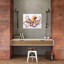 1 bộ sơn acrylic theo số cho người lớn, chủ đề bạch tuộc, bộ sơn acrylic không khung 16*20in, tranh kỹ thuật số cho người lớn, bộ sơn, sơn theo số cho người lớn, sở thích và đồ thủ công cho người lớn, quà tặng sinh nhật, lễ tạ ơn, giáng sinh cho hàng xóm, bạn bè, bộ trang trí nhà cửa - 40*50 cm - Xem 1