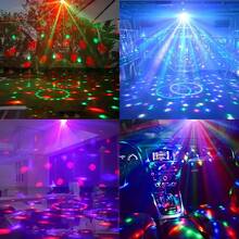 1 bóng đèn Disco RGB dùng nguồn USB, đèn tiệc LED có bề mặt bóng loáng Magic Ball, phù hợp với nhiều loại phòng Đèn DJ trong nhà nhấp nháy cho các buổi tụ họp công ty, quán bar, KTV, đèn trang trí - Chất liệu nhựa, đèn quà tặng ngày lễ có giá đỡ lắp đặt linh hoạt - màu đen - Xem 5