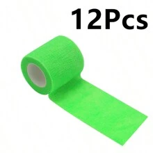 1/6/8/12/24/36 Stuks Verpakking Zelfklevende Bandage Elastische Zelfklevende Bandage Gekleurde Sport Tape Veterinaire Band Enkel Tape Tattoo Grip Tape Tattoo Zelfklevende Tape Tattoo Grip Tape Wikkel Elastische Bandage Wikkel Voor Tattoo Grip Tattoo Pennen Tattoo Benodigdheden Voor Tattoo Beginners En Ervaren Tattoo Artiesten