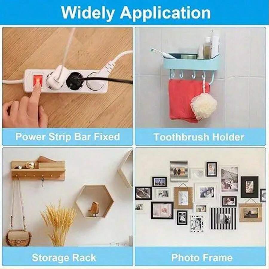 UltraStrong Double Sided Tape, Heavy Duty Removable Transparent Nano