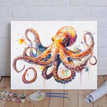 1 bộ sơn acrylic theo số cho người lớn, chủ đề bạch tuộc, bộ sơn acrylic không khung 16*20in, tranh kỹ thuật số cho người lớn, bộ sơn, sơn theo số cho người lớn, sở thích và đồ thủ công cho người lớn, quà tặng sinh nhật, lễ tạ ơn, giáng sinh cho hàng xóm, bạn bè, bộ trang trí nhà cửa - 40*50 cm - Xem 6