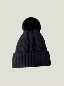 Bộ 1 hoặc 2 mũ len và găng tay unisex, mũ beanie mùa đông ấm áp thời trang, thích hợp sử dụng hàng ngày vào mùa thu/đông, du lịch ngoài trời, leo núi, trượt tuyết, đạp xe, leo vách đá. Quà tặng Valentine. - Nhiều màu - Xem 7