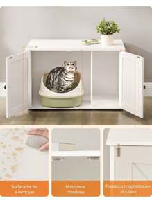 Feandrea Pet Toilet - White - View 7