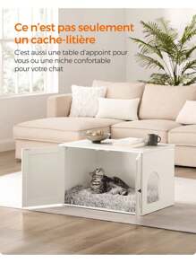 Feandrea Pet Toilet - White - View 4