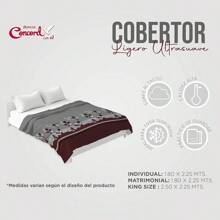 COBERTOR ULTRA MINK  SHAGGY  PACHICALIENTITO ULTRASUAVE CONCORD - AINARA - Ver 5