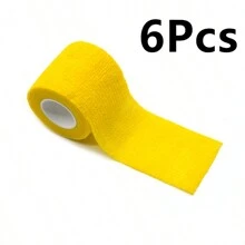 1/6/8/12/24/36 Stuks Verpakking Zelfklevende Bandage Elastische Zelfklevende Bandage Gekleurde Sport Tape Veterinaire Band Enkel Tape Tattoo Grip Tape Tattoo Zelfklevende Tape Tattoo Grip Tape Wikkel Elastische Bandage Wikkel Voor Tattoo Grip Tattoo Pennen Tattoo Benodigdheden Voor Tattoo Beginners En Ervaren Tattoo Artiesten