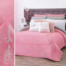 Concord Pachicalientito Coverlet -Borrega Premium Plain Colors - Pink - View 4