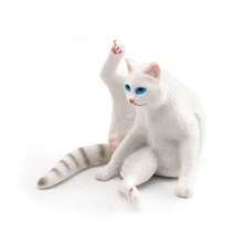 1pc/8pcs Realistic Mini Pet Cat Model Decoration Toys - Multicolor - View 27