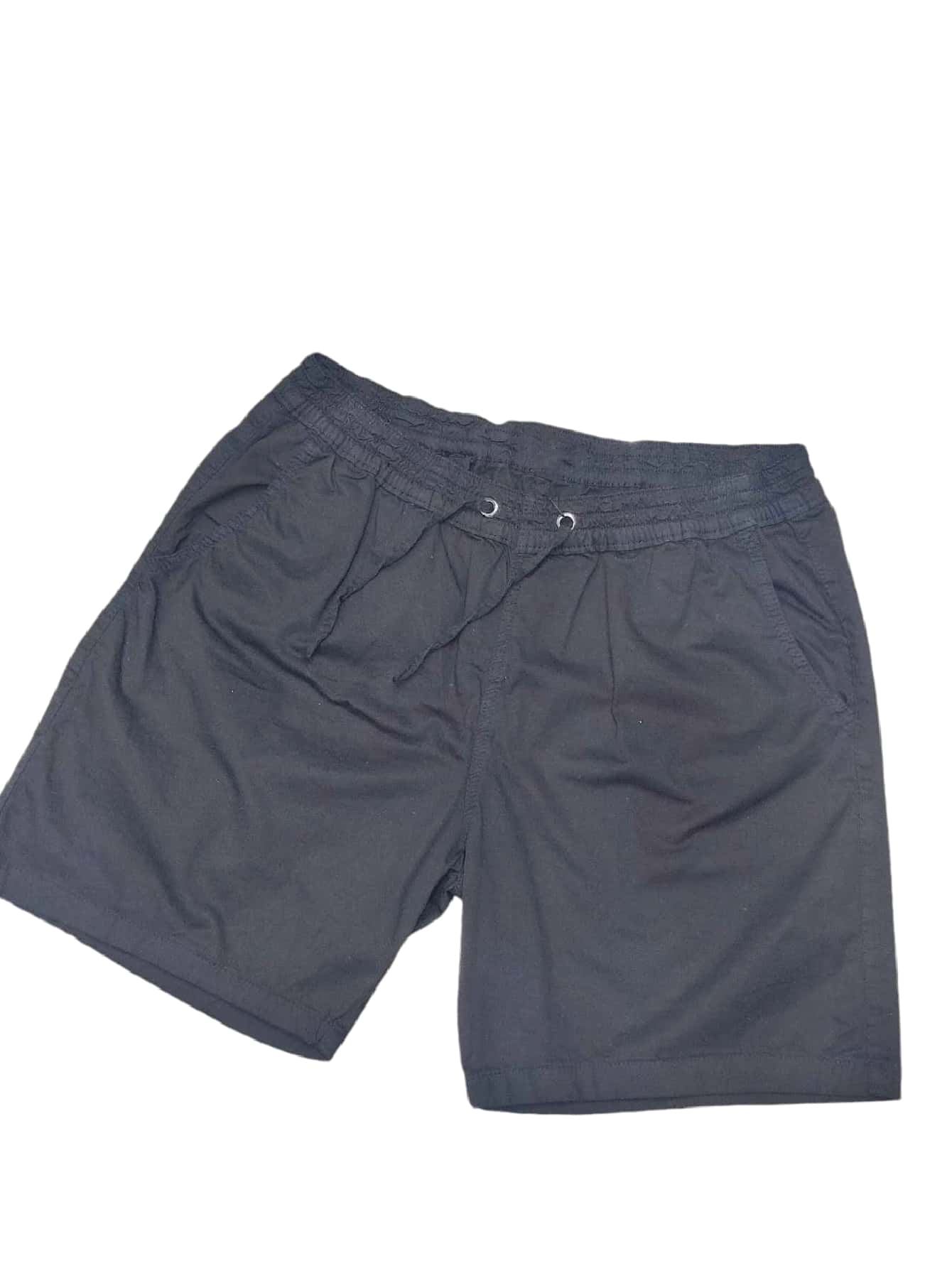Men's Casual Stretch Shorts 4-Point Pants - Black - View 1