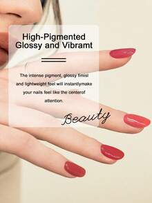 6 màu đỏ nhúng bột làm móng, Bộ dụng cụ làm móng nhúng bột màu đỏ, Nghệ thuật làm móng kiểu Pháp tại tiệm làm móng tự làm Quà tặng lý tưởng cho phụ nữ, Không mùi & Lâu trôi, Không cần đèn sấy móng, Thẩm mỹ Y2K. - Nhiều màu - Xem 2