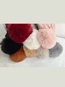 Bộ 1 hoặc 2 mũ len và găng tay unisex, mũ beanie mùa đông ấm áp thời trang, thích hợp sử dụng hàng ngày vào mùa thu/đông, du lịch ngoài trời, leo núi, trượt tuyết, đạp xe, leo vách đá. Quà tặng Valentine. - Nhiều màu - Xem 4