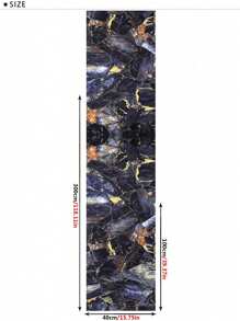 1米//卷大理石纹和火山纹壁纸，适用于家居装饰、橱柜、书桌、椅子、房间背景、DIY装修，防水自粘墙布，装修贴纸撕掉墙板，墙纸，壁纸，春季装饰用品刷新你的家，拉玛装饰贴纸 - 彩色 - 查看 8