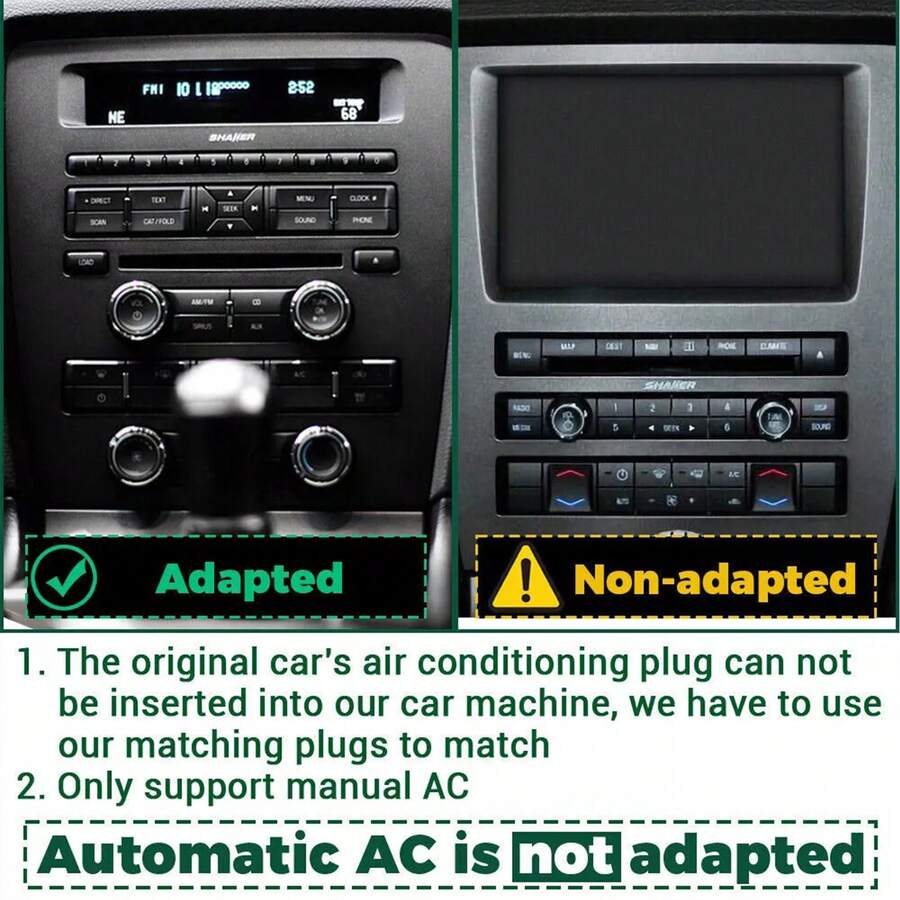 ESSGOO 10" 4G+64G For F Ord Mustang 20102014 Android 13 Car Stereo