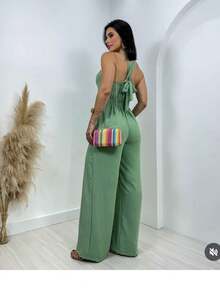 Overalls - 綠色 - 查看 2