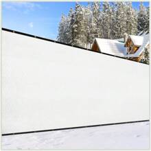 4 '/5'/6 '/8' Fence Privacy Screen Cover Cloth Sunshade Canvas Mesh Weave - Commercial Grade 170 GSM - Heavy Duty - 3 Year Warranty - 綠色 - 查看 11