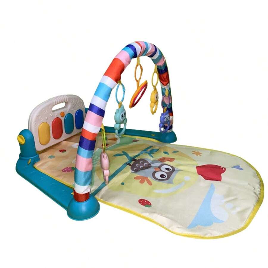 Children's Musical Piano Mat With Light And Sound Owl - HK Toys - 彩色 - 查看 1
