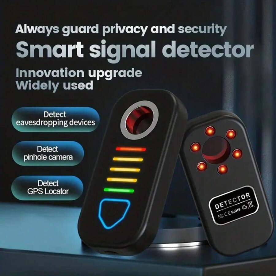 Portable Hidden Camera Detector, GPS Tracking Detector, AntiSpy Wireless Signal Scanner