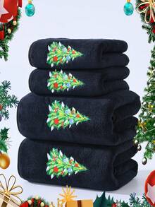 2 chiếc/1 chiếc Khăn tắm trang trí phòng tắm hình bí ngô đen cổ tích bằng vải lông cừu san hô, mềm mại, thấm hút, không rụng, phù hợp cho cả nam và nữ, kích thước lớn, thích hợp cho gia đình, ngoài trời, hồ bơi, chăn ngủ trưa - Nhiều màu - Xem 6