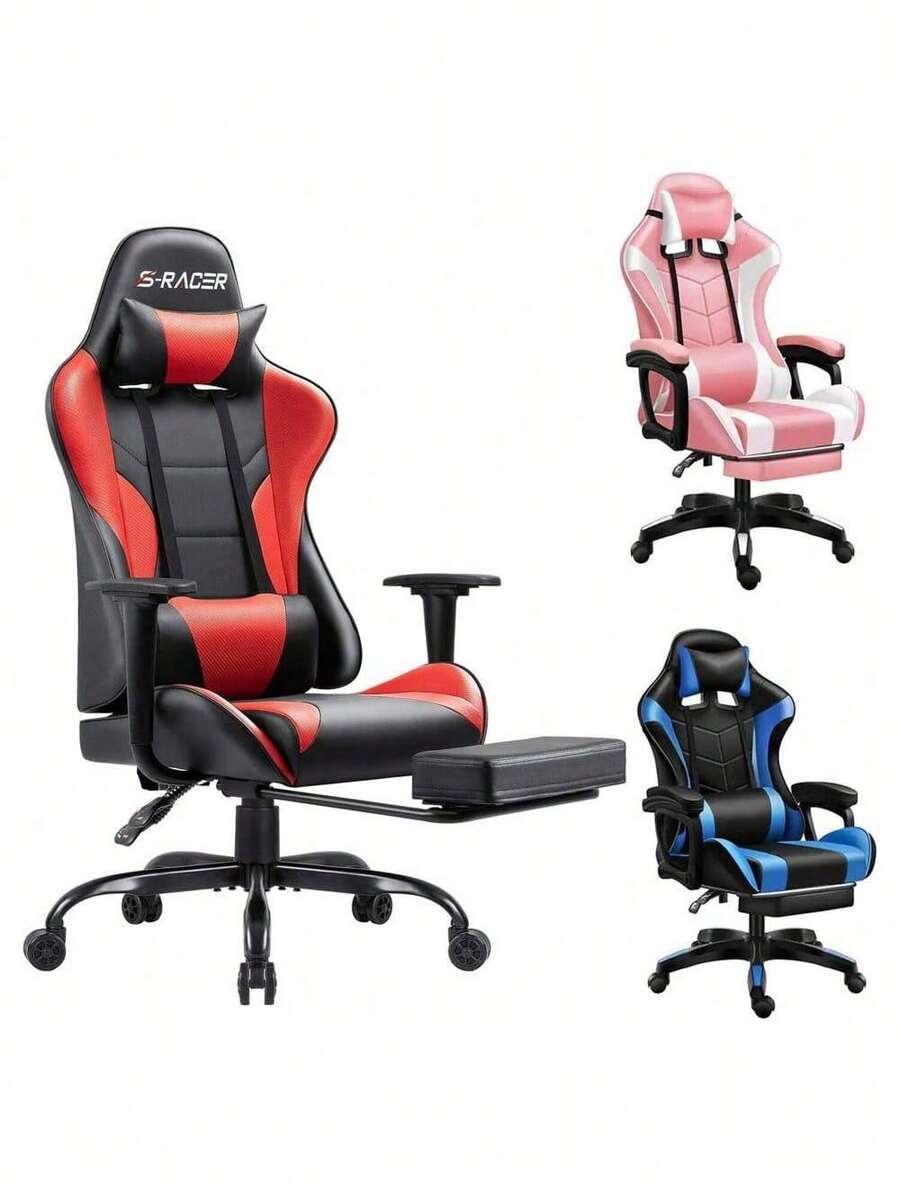 Luxury Executive Racing Gaming Office Chair Gas Lift Swivel Computer