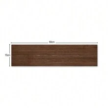60cm X 15cm Self Adhesive Wood Floor Tile Porcelain Floor Wall Decor Sticker Self Adhesive Choose Quantity - 巧克力棕 - 查看 5
