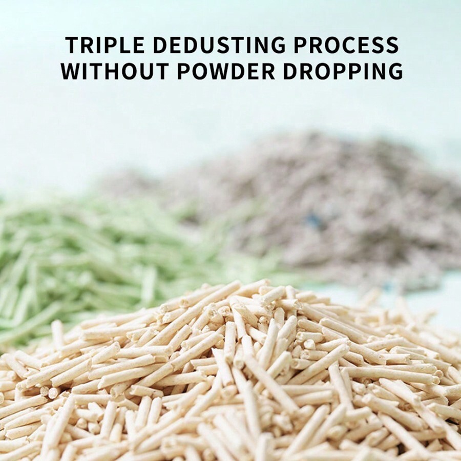 DustFree, FragranceNeutralizing Cat Litter With Fine Particles, Flush