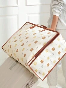 1 件卡通熊儿童被子袋，多功能收纳袋 - 彩色 - 查看 4