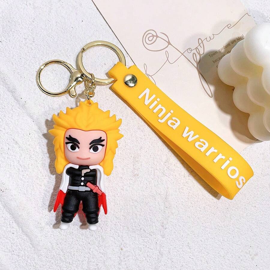New Demon Slayer Kimetsu No Yaiba Blade Of Ghost Keychain Cute