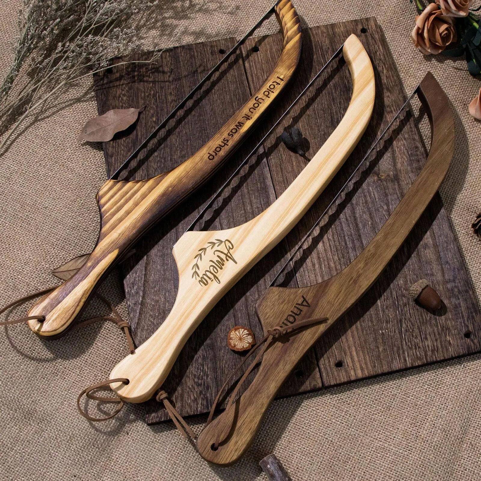 Personalized Bread Knife, Custom Name Bread Bow Knife, Sourdough Bread