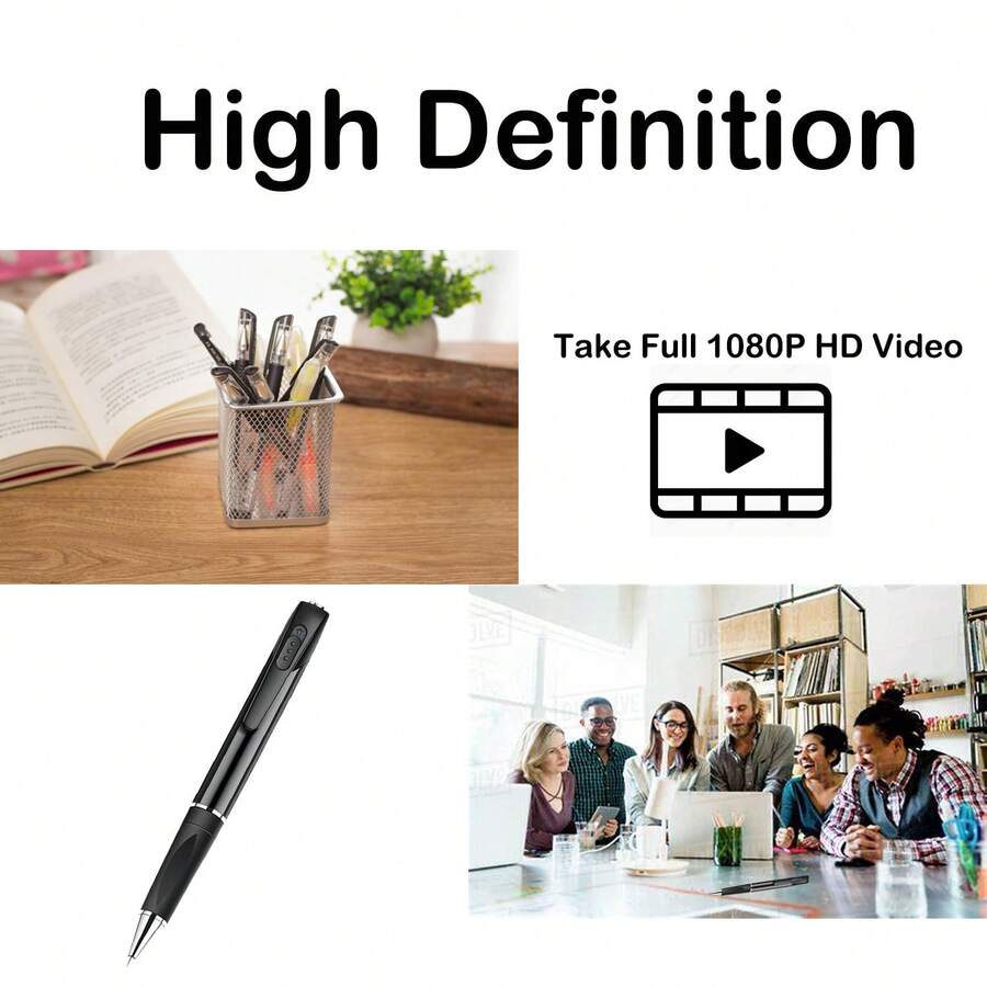 A53 1080P HD Portable Pen Mini Camera With 32GB SD Card Portable Video