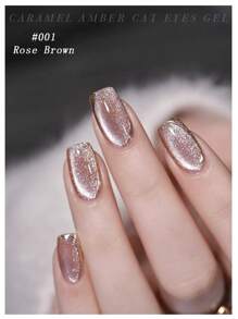 MISS SHAKA 10ml Sơn móng tay dạng gel màu đỏ caramel thu đông 2024 Phong cách mới phổ biến Maillard Glass Bead Amber Cat Eye Gel Quà tặng Giáng sinh cho phụ nữ và trẻ em gái Quà tặng ngày lễ. - Nhiều màu - Xem 14