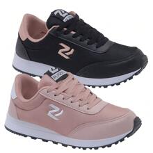 Kit 2 Pairs Of Plaza Neo Women's Casual Sports Sneakers - 淺粉色 - 查看 1