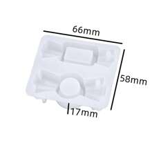 1pc Resin Mold Silicone Mold Simple Square Circle Handmade Quicksand Candy Cute Quicksand Pendant Keychain Mold