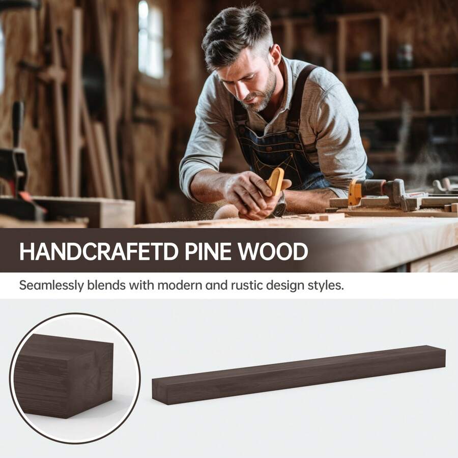 Fireplace Mantle Shelf, Floating Fireplace Mantel For Wall Decor