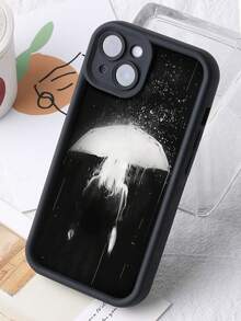 JURSUE Couple Cute Funny Anime Shockproof Soft Phone Case Compatible With Iphone 16 15 14 13 12 11 Pro Max SE 2020 X XR XS 8 7 Plus Z1532Q - Black - View 7