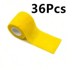 1/6/8/12/24/36 Stuks Verpakking Zelfklevende Bandage Elastische Zelfklevende Bandage Gekleurde Sport Tape Veterinaire Band Enkel Tape Tattoo Grip Tape Tattoo Zelfklevende Tape Tattoo Grip Tape Wikkel Elastische Bandage Wikkel Voor Tattoo Grip Tattoo Pennen Tattoo Benodigdheden Voor Tattoo Beginners En Ervaren Tattoo Artiesten