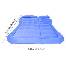 Inflatable Velvety Travel Bed Mattress SUV Car With 12V Electric Pump VG Plus - Màu xanh lam - Xem 5