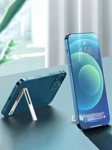 1 Stück ultradünner minimalistischer Handyhalter, mini selbstklebende Halterung, faltbarer lässiger Halter, portabel kompatibel mit iPhone, Android Handy, Geschenk zum Geburtstag, Familie, Freund Handyständer, Handyzubehör