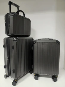 Carry On Luggage Set For Travel - 灰色 - 查看 1
