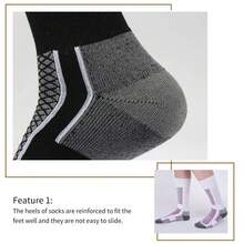 4 Paar Damen Kniestrümpfe Fluffy Stulpensocken Win Produktbild-Vorschau 6