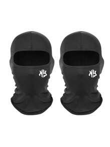 1pc/2pcs Unisex Balaclava Ski Mask, Neck Warmer Hood Windproof Face Cover For Outdoor Activities - Multicolor - View 17