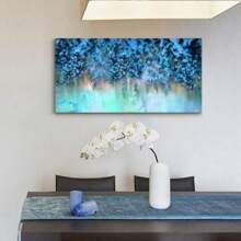 Abstract Wall Decor For Living Room Bedroom Wall Art Paintings Blue Abstract Painting Wall Artworks Hang Pictures For Office Decoration Canvas Prints Fashion Room Home Decorations Posters - Blue Abstract Painting - View 6