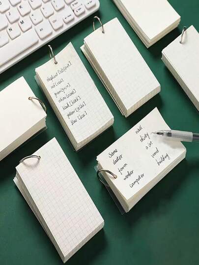 2/4 paquetes de notas adhesivas con líneas - Bloques de notas de colores para la escuela y la oficina, marcadores de página, pestañas de cuaderno rayado, útiles escolares, 110 hojas por bloque (colores surtidos)