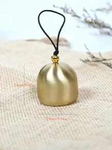 1pc Hand-Woven Bell Hangings, Nordic Style Simple Home Decoration Gifts, Room Decoration Bells Wall Decor,Home Decor,Room Decor,Wall Decor - Beige - View 9