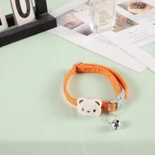 新品宠物项圈迷你可爱熊颈环适用于小狗小猫卡通首饰宠物配饰 - 彩色 - 查看 7