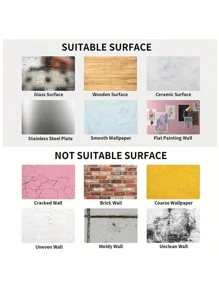 Pegatina de pared en forma de corazón minimalista y creativa en 3D, mejor regalo de cumpleaños - Plateado - Ver 6