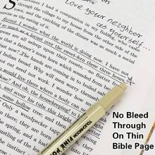 6/9/12pcs Drawing Pen Set With Black Ink, Fine Liner Pens Suitable For Sketching, Cartoon Drawing, Art Painting Back To School